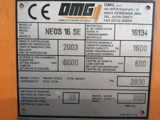 Empilhador retráctil OMG NEOS 16SE - 4