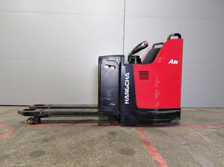 Porta-paletes eléctrico com condutor transportado Hangcha CBD20-AZ3S-SU