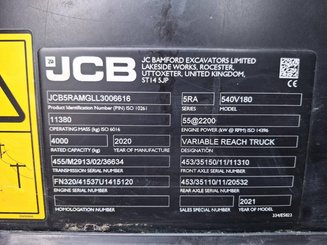 Empilhador telescópico JCB 540 180 HiViz