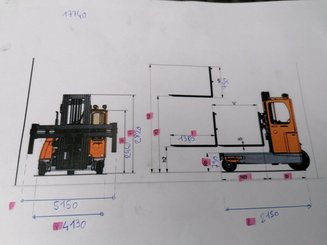 Empilhador lateral Baumann HX40/14/40 - 4