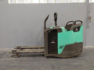 Porta-paletes eléctrico com condutor transportado Mitsubishi PBF25N3R MITSUBISHI - 7
