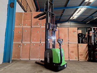 Stacker com condutor a pé Hangcha CDD12-AC1-I avec pesage métrologique intégré - 9