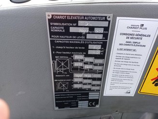 Empilhador de contrapeso 4 rodas Kalmar ECF70-6