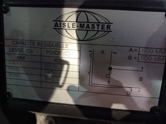 Empilhadeira para corredor estreito Aisle Master 20whe