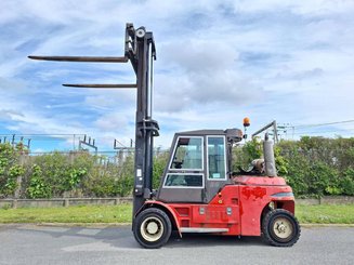 Empilhador de contrapeso 4 rodas Dan Truck 9680 GD - 7