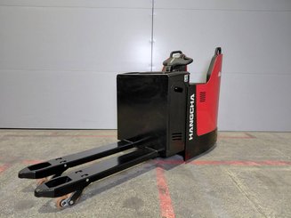 Porta-paletes eléctrico com condutor transportado Hangcha CBD20-AC2S-SU - 7