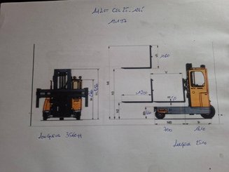Empilhador retráctil de 4 direcções AMLIFT CEL25-1245 - 29