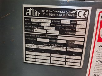 Empilhador multidireccional AMLIFT AGILIFT 25-12-49