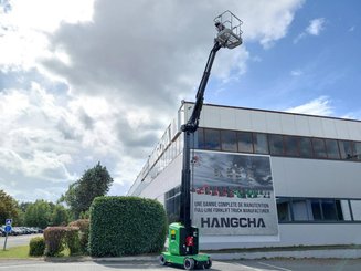 Plataforma com mastro vertical Hangcha HV120AJ - 19