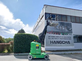 Plataforma com mastro vertical Hangcha HV120AJ - 8
