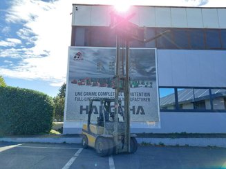 Empilhador de contrapeso 4 rodas Yale GDP35VX