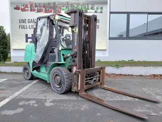 Empilhador de contrapeso 4 rodas Mitsubishi FD50N