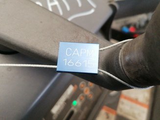 Porta-paletes eléctrico com condutor transportado Crown PR4500 - 13