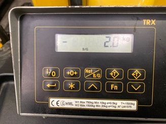 Paleteira pesadora Yale MP 20L ac avec Pesage  - 5