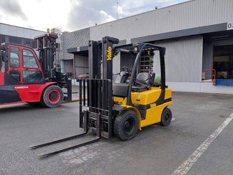 Carreta elevadora a gás Yale GLP25VX - 9