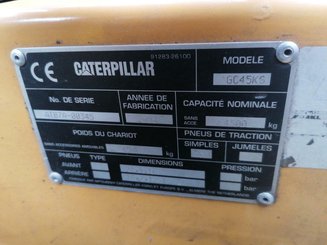 Empilhador de contrapeso 4 rodas Caterpillar GC45K SWB