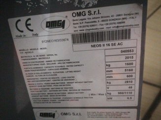 Empilhador retráctil OMG NEOS 16SE - 8