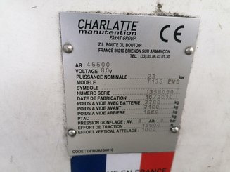 Trator de reboque Charlatte T135