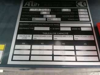 Empilhador multidireccional AMLIFT AGILIFT 3000E - 20