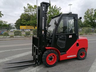 Empilhador de contrapeso 4 rodas Hangcha XF35D - 1