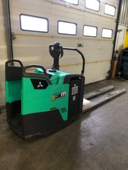 Porta-paletes eléctrico com condutor transportado Mitsubishi PBF25N3R MITSUBISHI - 1