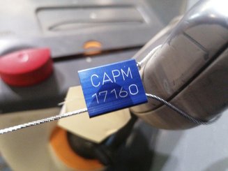 Porta-paletes eléctrico com condutor a pé Crown WP3020 - 8