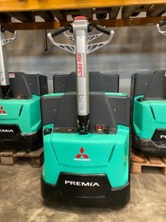 Porta-paletes eléctrico com condutor a pé Mitsubishi PBP16N2 - ACCOMPAGNANT