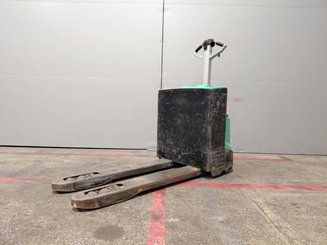 Porta-paletes eléctrico com condutor a pé Mitsubishi PBP16N2 - ACCOMPAGNANT