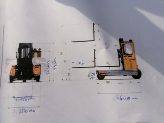 Empilhador lateral AMLIFT C50-14/55 AMLAT - 25