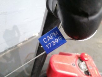 Porta-paletes eléctrico com condutor a pé Hangcha CBD15-A
