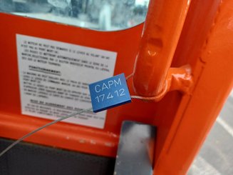 Empilhador retráctil de 4 direcções AMLIFT C50-14 40 SL