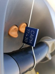 Porta-paletes eléctrico com condutor transportado Crown RT4000
