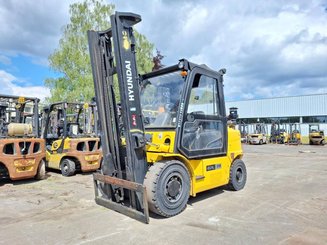 Empilhador de contrapeso 4 rodas Hyundai 40L-7A - 1