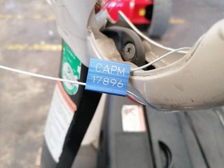Porta-paletes eléctrico com condutor a pé Crown WP3020-2.0 - 5