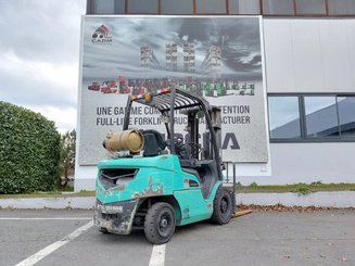 Empilhador de contrapeso 4 rodas Mitsubishi FG25NT - 4