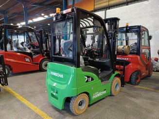 Empilhador de contrapeso 4 rodas Hangcha XC18i