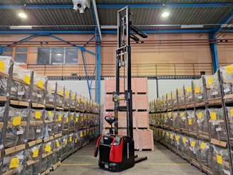 Levantador com plataforma dobrável Hangcha CDD20 AZ3S - 15