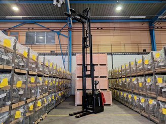 Levantador com plataforma dobrável Hangcha CDD20 AZ3S - 12