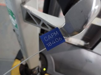Stacker com condutor a pé Caterpillar NSP12N