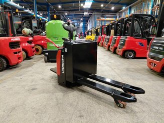 Porta-paletes eléctrico com condutor transportado Hangcha CBD30-AC2S