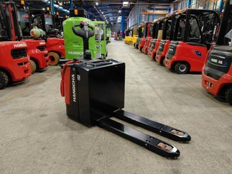Porta-paletes eléctrico com condutor transportado Hangcha CBD30-AC2S