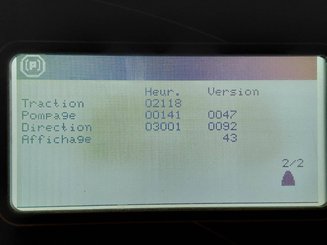 Stacker com condutor transportado Caterpillar NSR20N