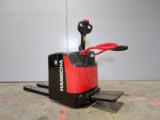 Porta-paletes eléctrico com condutor transportado Hangcha CBD30-AC2S - 1