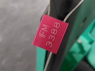 Porta-paletes eléctrico com condutor transportado Mitsubishi PBF25N3R MITSUBISHI