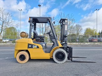 Empilhador de contrapeso 4 rodas Caterpillar GP35 NTD