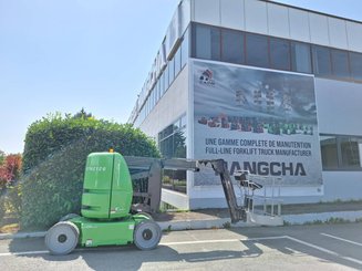 Plataforma de braço articulado Hangcha GTHZ120i