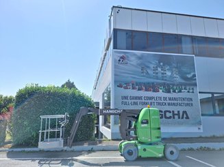 Plataforma de braço articulado Hangcha GTHZ120i