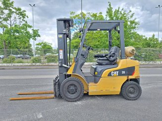 Empilhador de contrapeso 4 rodas Caterpillar GP20NT - 2
