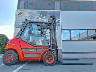 Empilhador de contrapeso 4 rodas Linde H70 D