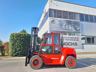 Empilhador de contrapeso 4 rodas Hangcha XF70D